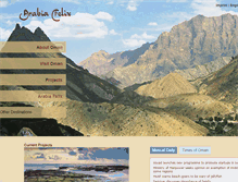 Tablet Screenshot of oman-tours.com